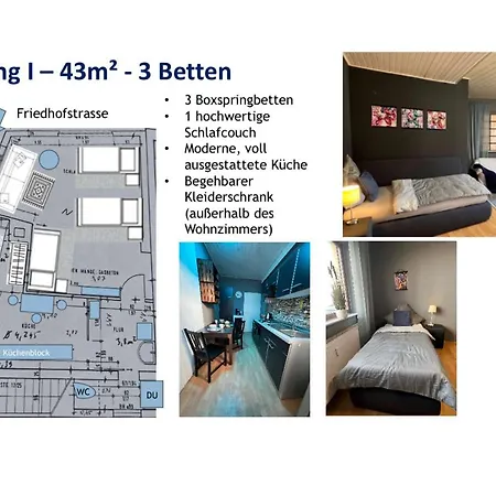 Komfortabel & Kunstvoll Schlafen Vor Den Toren Frankfurts Apartamento Langen (Hessen)